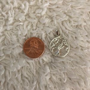 Sterling silver tree of life pendant